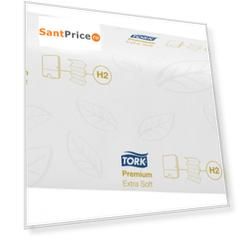 Бумажные полотенца Tork Xpress 100297 H2 ультрамягкие (Блок: 21 уп. по 100 шт.) 100297-62