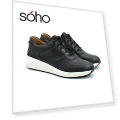 Женские кроссовки Clarks, черные