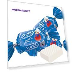 Жевательные конфеты Vorkky Milk Flavor молочные +-200 г