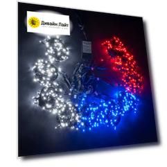 LED гирлянда на деревья Laitcom KFCT1000-10F11-1WBR