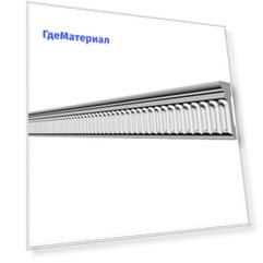 Плинтус потолочный из пенополистирола Де-Багет Decor ДП 12/60 2000х60х20 мм