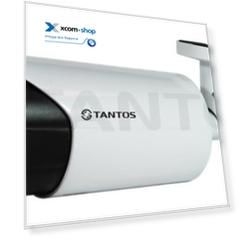 Видеокамера IP Tantos TSi-Pe25VP (5-50) уличная, 2Mp 1920х1080, 30к/с, 1/2.9” SONY EXMOR, f=5-50мм, день/ночь, ИК подсветка 50м