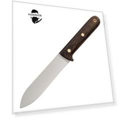 Нож Enzo Kephart 115 Stabilized Walnut, сталь carbon