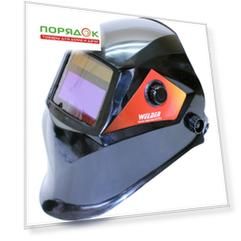 Маска сварочная хамелеон, Welder, Pro Ф5, 9 DIN, 13 DIN, 93х43 мм, ультрамарин, WDP-Ф5-П