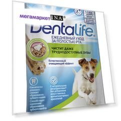 Лакомство для собак DentaLife, палочки, курица, 49г