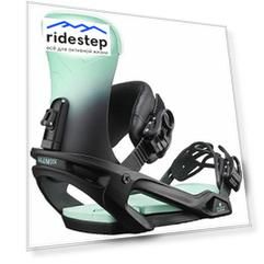 Крепления для сноуборда женские SALOMON Vendetta Black/Green 2022