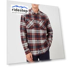 Рубашка с длинным рукавом CARHARTT WIP L/S Dunbar Shirt Dunbar Check, Wine 2022