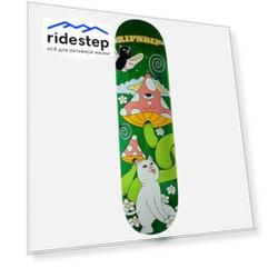 Дека для скейтборда RIPNDIP Cloud 69 Board Green 2022