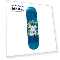 Дека для скейтборда RIPNDIP Trippy Treatz Board Blue 8.5 дюймов 2021