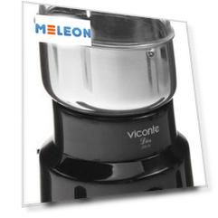 Кофемолка Viconte VC-3107, черный/бежевый