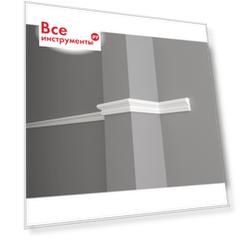 Ударопрочный влагостойкий стеновой молдинг под покраску Decor-Dizayn DD608