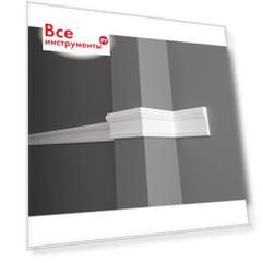 Ударопрочный влагостойкий стеновой молдинг под покраску Decor-Dizayn 147A