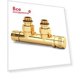 Угловой узел нижнего подключения SR Rubinetterie 0681-1500D0E0
