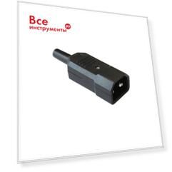 Электрическая кабельная вилка LANMASTER LAN-IEC-320-C14