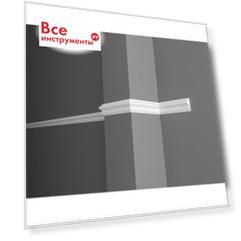 Ударопрочный влагостойкий стеновой молдинг под покраску Decor-Dizayn DD301