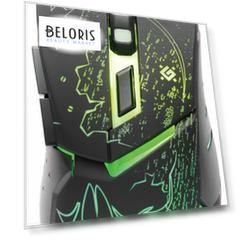 Мышь проводная игровая Defender Alfa Gm-703l, Usb, 6 кнопок+1 колесо-кнопка, оптическая, черная, 52703