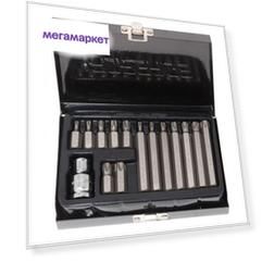 Набор бит TORX с битодержателем Forsage F-4156(C)