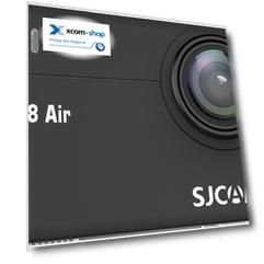 Экшн-камера SJCAM SJ8 Air видео до 1296P/30FPS, Panasonic MN34112PA, 2 встроенных микрофона, экран основной сенсорный 2.33" IPS, экран фронтальный 0.9