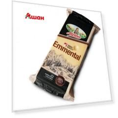Сыр полутвердый Alpina Emmental 45%, 200 г