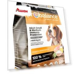 Сухой корм для собак мелких и средних пород Probalance Immuno Adult Small and Medium, 500 г