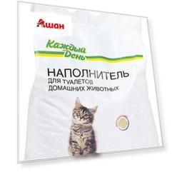 Наполнитель для кошачьего туалета «Каждый День» впитывающий, 5 л