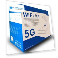 Готовый комплект WiFi видеонаблюдения c 4 уличными 2Mp камерами PS-Link N4104W20-W