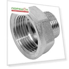 Переходник 1/2''х3/4'', ш-г, никель, STI