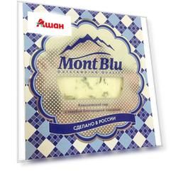 Сыр мягкий Mont Blu с голубой благородной плесенью 50%, 100 г