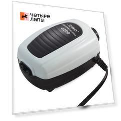 Jebo Компрессор 6200, 3Вт, 2х3л/мин, 120х70х64мм