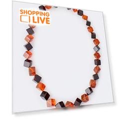 Бусы с янтарем разных оттенков Ages of Amber