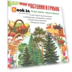 Мир растений и грибов: Фрукты. Овощи. Ягоды. Грибы. Цветы. Деревья