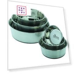 Миска Hunter Feeding Bowl из нержавеющей стали для собак 350мл диаметр 11см