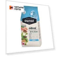 Ownat Junior Classic Сухой корм для щенков, с курицей, 15 кг