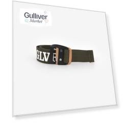 Пояс из стропы с принтом Gulliver