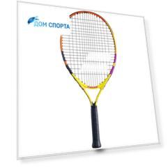 Ракетка для большого тенниса детская Babolat Nadal 26 Gr0 140458-100 желто-оранжевый