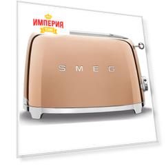 Тостер Smeg TSF01RGEU розовое золото