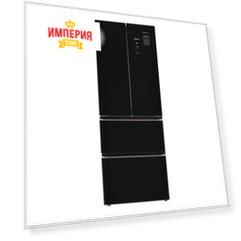 Холодильник Side by Side Tesler RFD-361I BLACK GLASS
