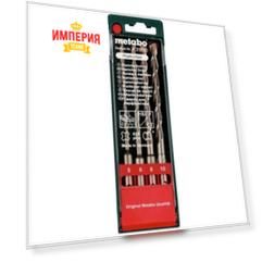 Набор сверл Metabo 625580000 по бетону/кирпичу (4пр)