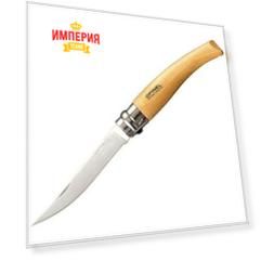 Нож походный Opinel Slim Beechwood N08 8VRI (000516) дерево
