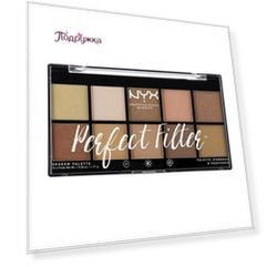 Палетка теней для век NYX PROFESSIONAL MAKEUP PERFECT FILTER тон 01 golden hour