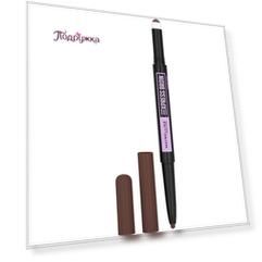 Тени-карандаш для бровей MAYBELLINE BROW SATIN тон 03 dark brown