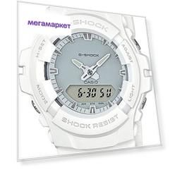 Японские наручные часы Casio G-Shock G-100CU-7A с хронографом