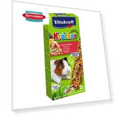 Лакомство для грызунов VITAKRAFT Крекеры для морских свинок фруктовые (2шт.уп)