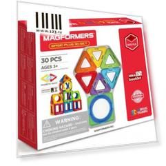 Магнитный конструктор Magformers Basic Plus 30 set 30 элементов 715015