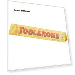 Шоколад Toblerone молочный мед, миндальный, 100 г
