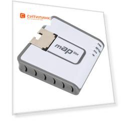 Точка доступа MIKROTIK mAP lite, белый [rbmapl-2nd]