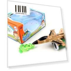 Игровой набор Shantou Бинокль с самолётом 2 предмета