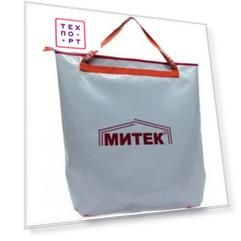 Сумка рыболовная Митек без крышки, овал 60х20х60 (серый)