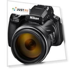 Фотоаппарат Nikon Coolpix P1000 Black <16.8Mp, 125x zoom, 3,2", SDXC, WiFi/NFC. 4K, GPS/ГЛОНАСС/QZSS>