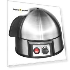 Яйцеварка Clatronic EK 3321, 7 яиц, приготовление пашот, функция пароварки, нержавеющая сталь